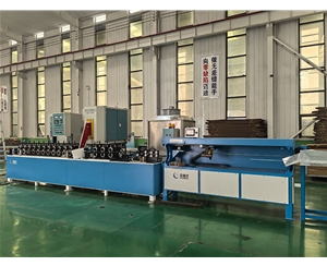 咸宁高频焊门窗铝隔条成型设备